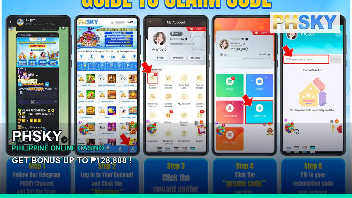 PHSKY online casino and slot games for Philippine players
